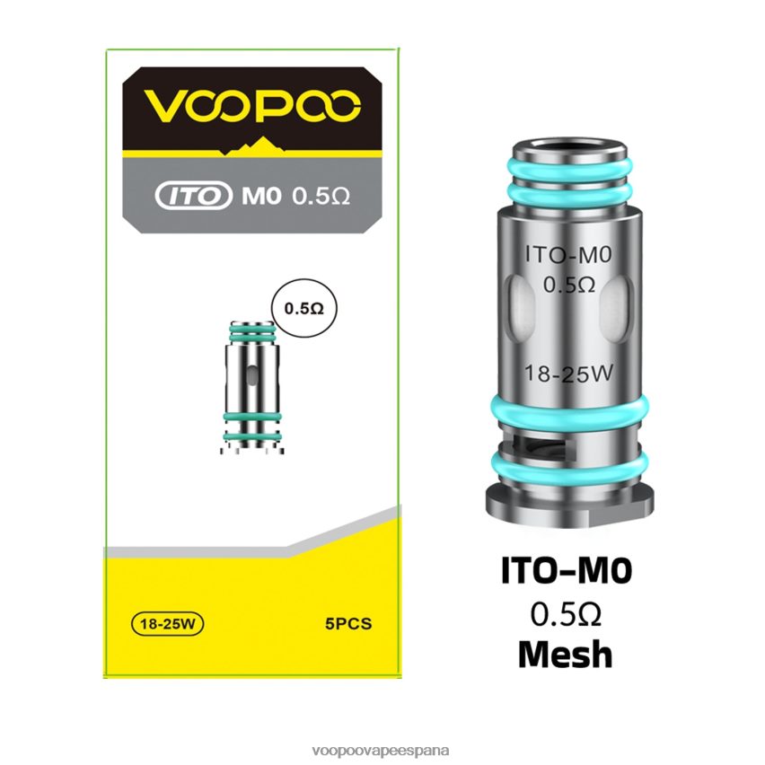 NNVFHP586 - VOOPOO vape amazon ito-m0 VOOPOO ITO bobinas (5 piezas)