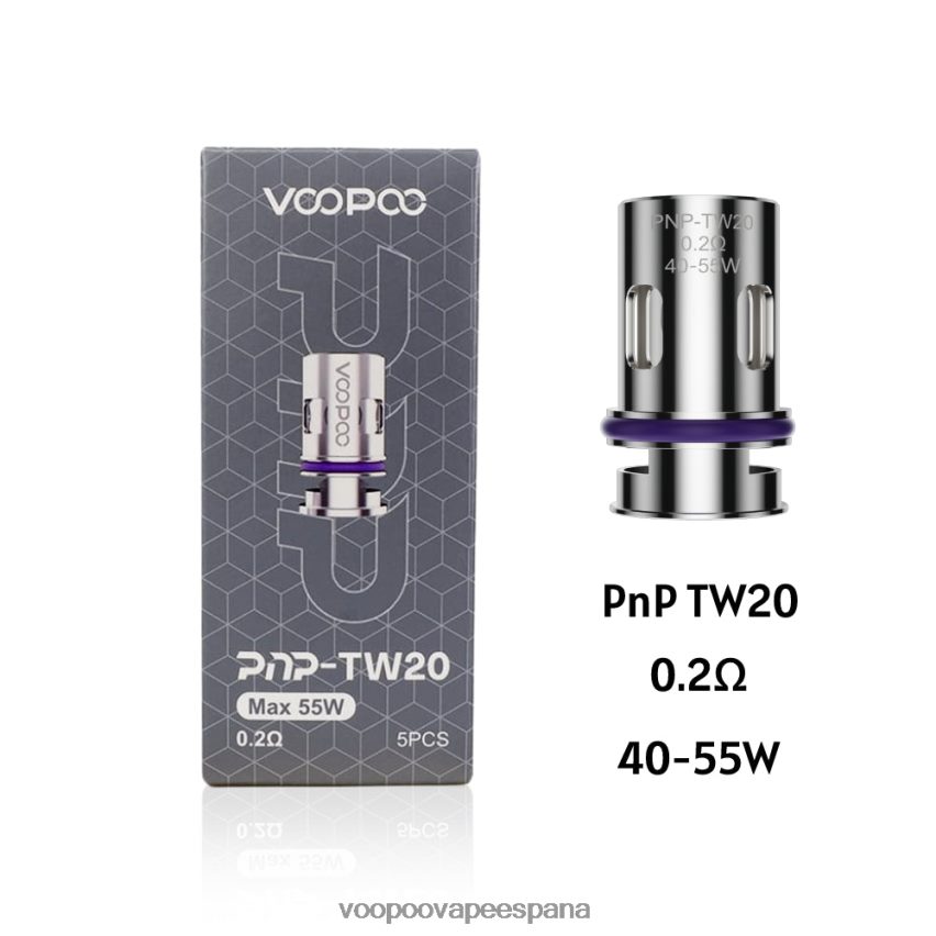 NNVFHP584 - VOOPOO vape España pnp-c1 VOOPOO PNP bobinas (5 piezas)