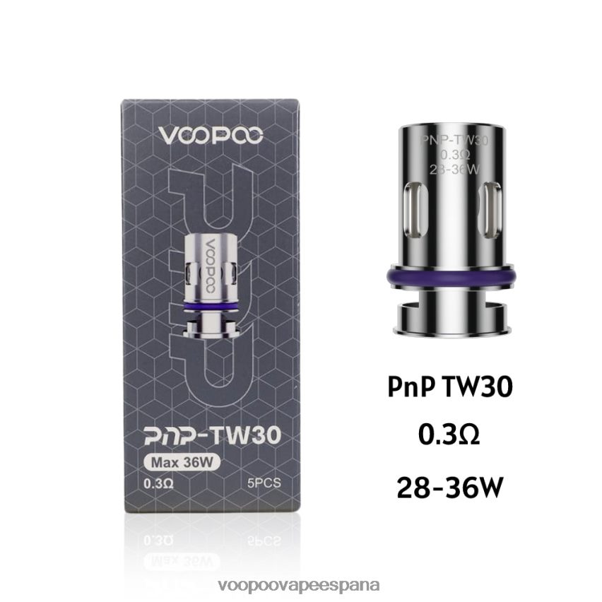 NNVFHP584 - VOOPOO vape España pnp-c1 VOOPOO PNP bobinas (5 piezas)