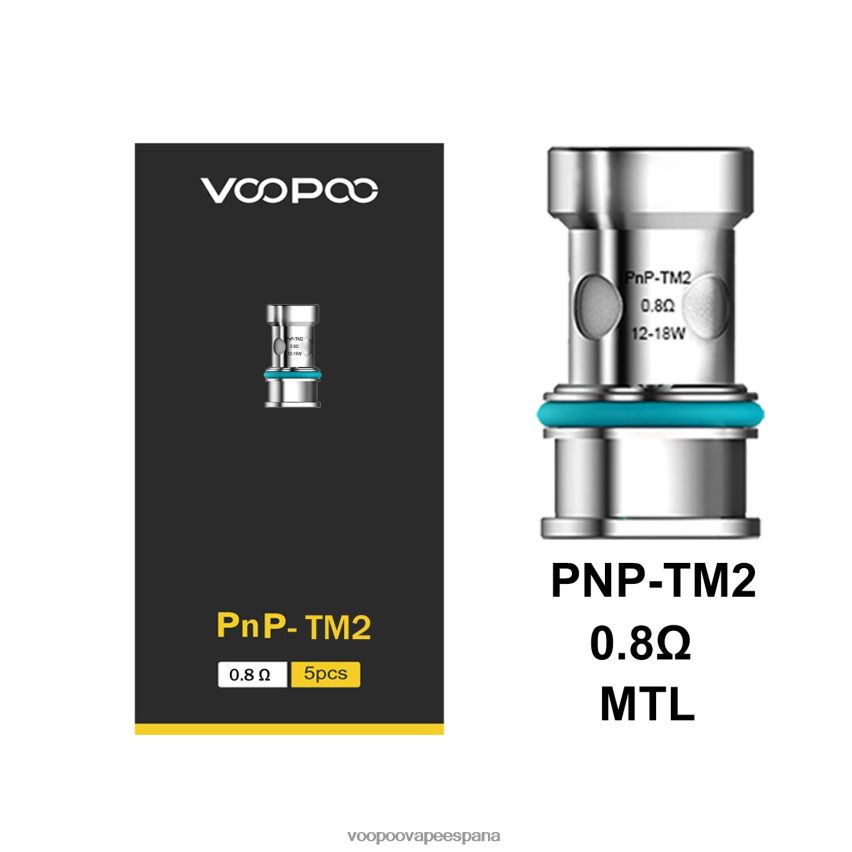 NNVFHP584 - VOOPOO vape España pnp-c1 VOOPOO PNP bobinas (5 piezas)