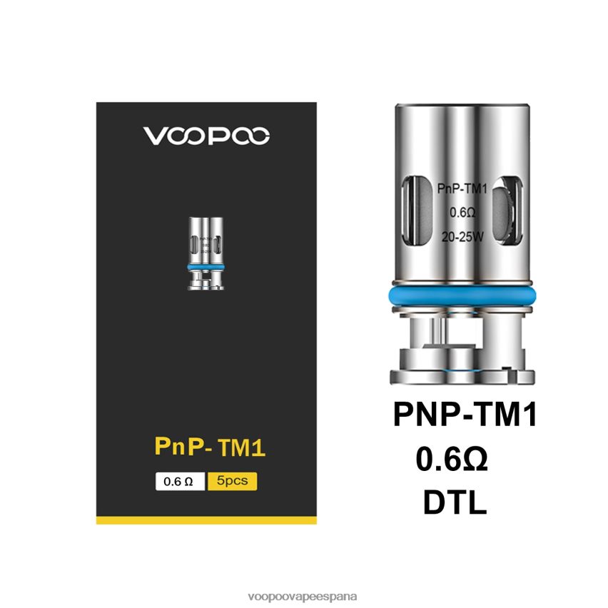 NNVFHP593 - VOOPOO España pnp-tm1 VOOPOO PNP bobinas (5 piezas)