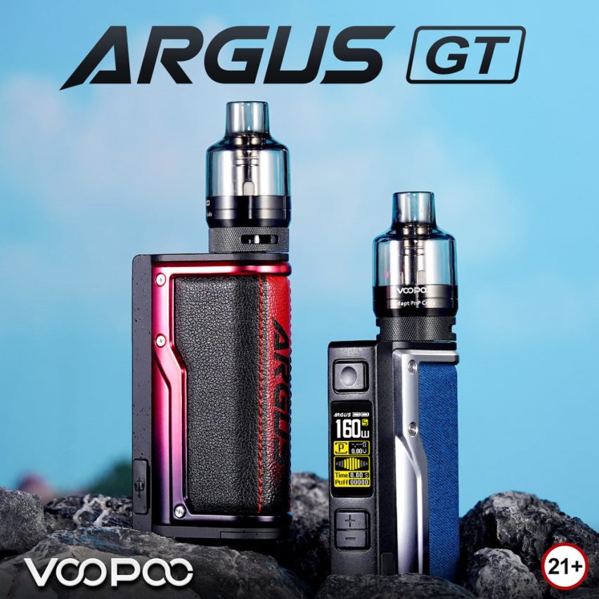 NNVFHP13 - VOOPOO España azul negro VOOPOO ARGUS GT kit de modificación de caja