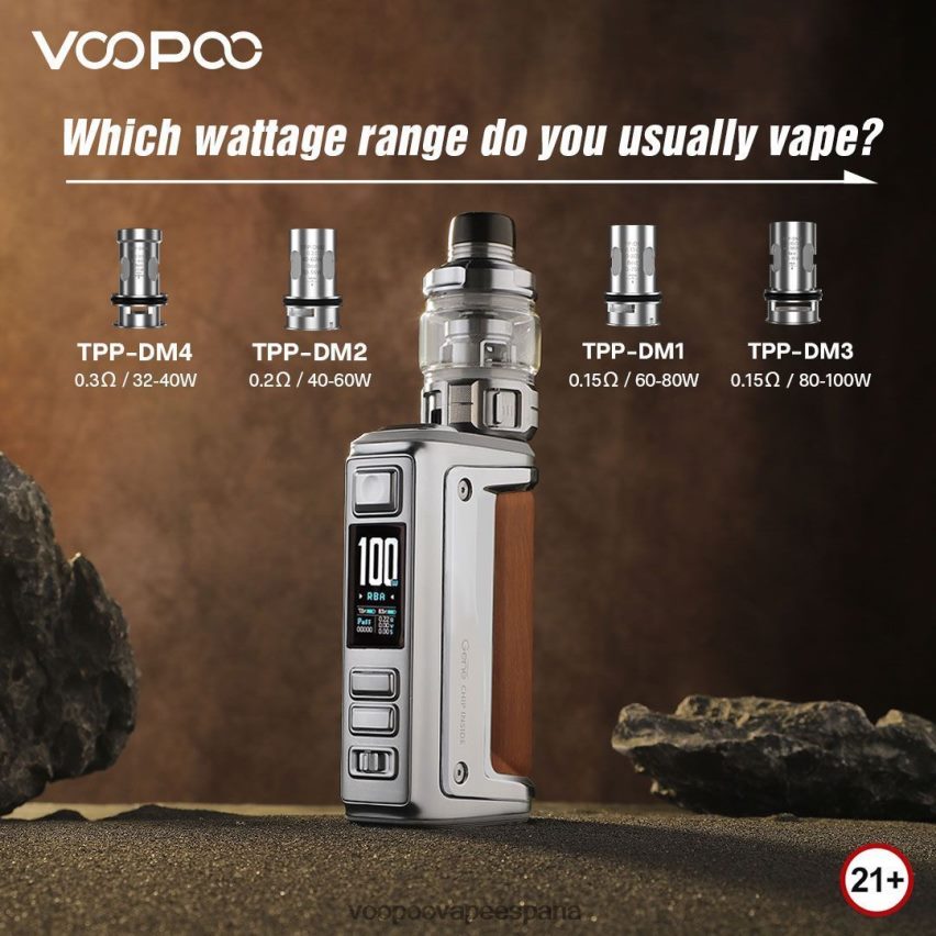 NNVFHP1 - VOOPOO vape Madrid grafito VOOPOO ARGUS GT II equipo de tanque