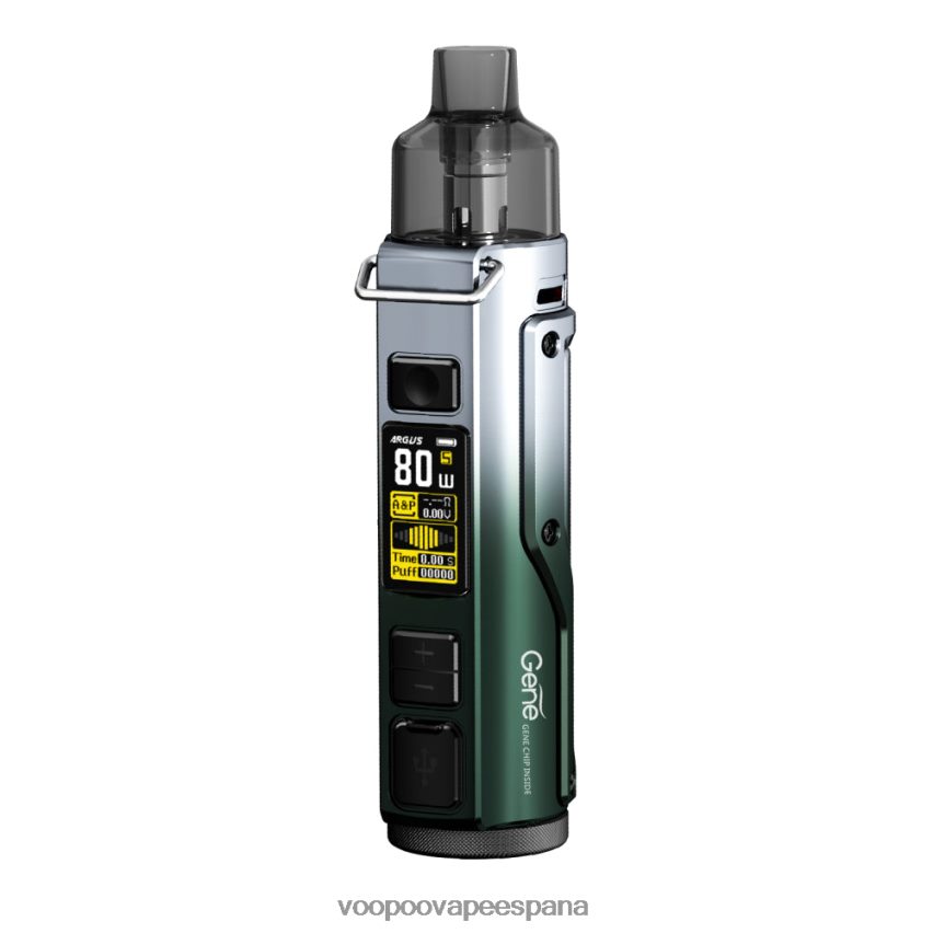 NNVFHP29 - VOOPOO vape price plata verde negruzco VOOPOO ARGUS PRO kit de modificación de cápsulas