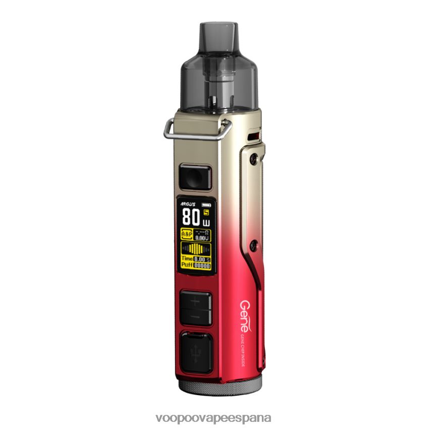 NNVFHP32 - VOOPOO vape pod oro rojo VOOPOO ARGUS PRO kit de modificación de cápsulas