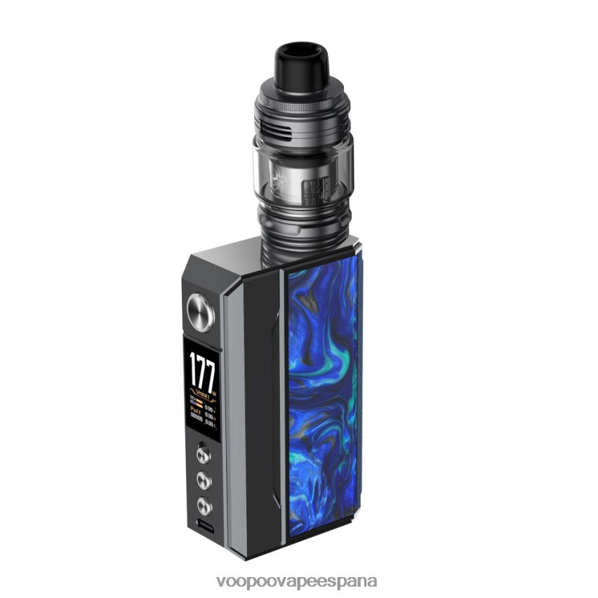NNVFHP146 - VOOPOO vape amazon pistola metal + azul océano VOOPOO DRAG 4 equipo