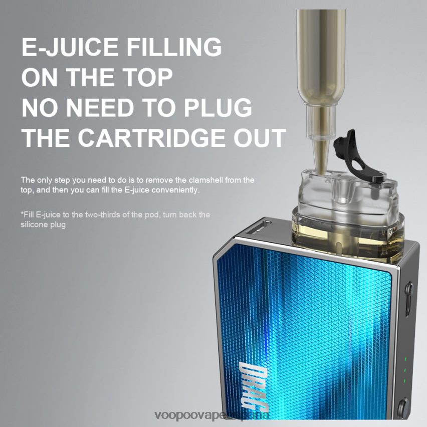 NNVFHP152 - VOOPOO vape pod té verde VOOPOO DRAG NANO 2 kit de cápsulas