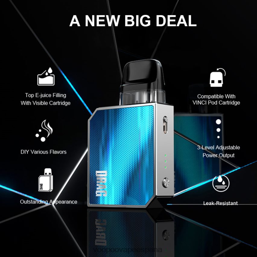 NNVFHP152 - VOOPOO vape pod té verde VOOPOO DRAG NANO 2 kit de cápsulas