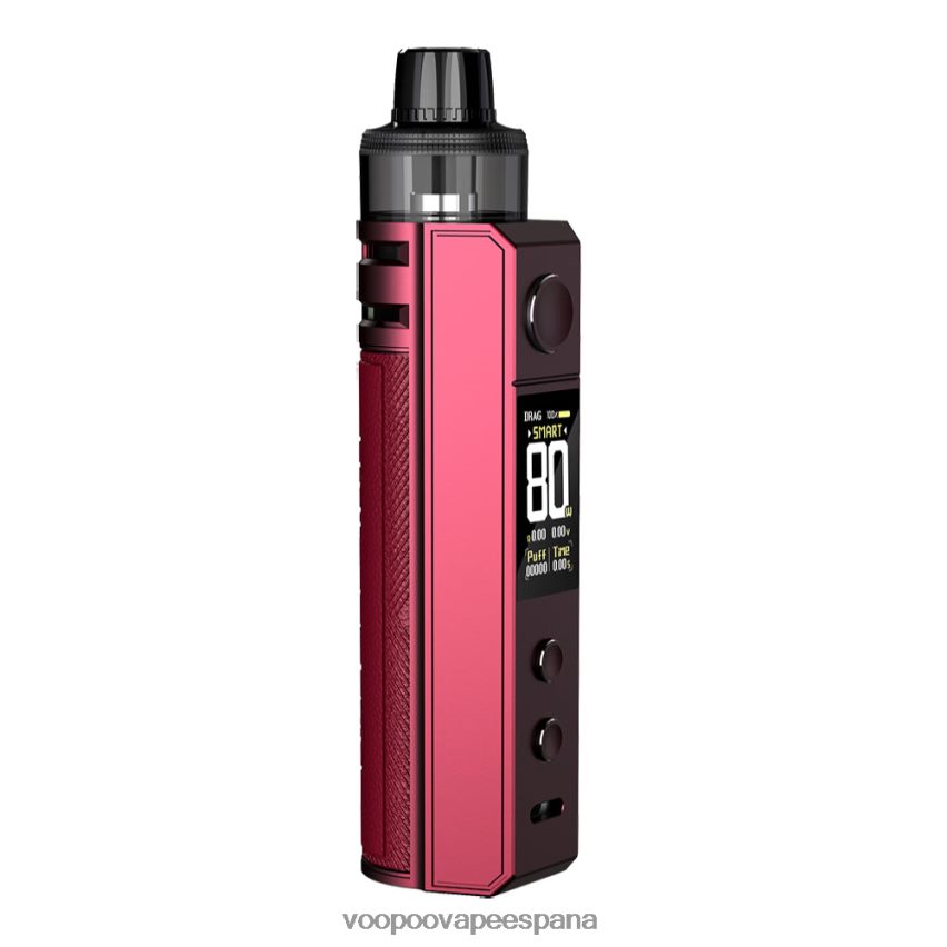 NNVFHP154 - VOOPOO vape España rojo ciruela VOOPOO DRAG H80S kit de cápsulas