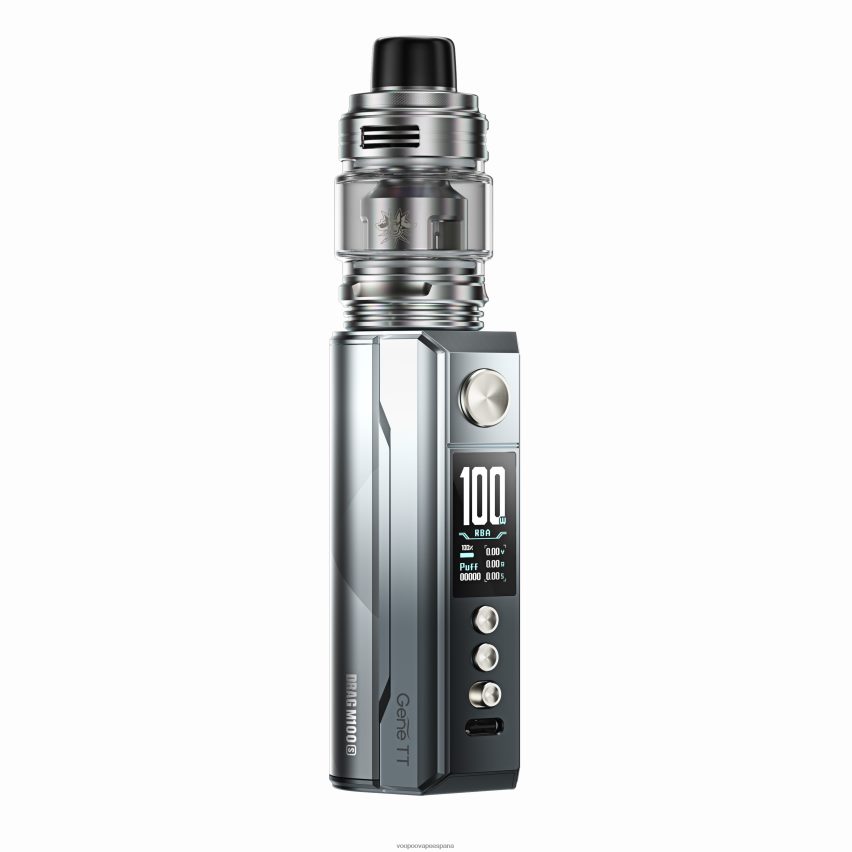 NNVFHP158 - VOOPOO vape precio negro plata VOOPOO DRAG M100S dispositivo mod