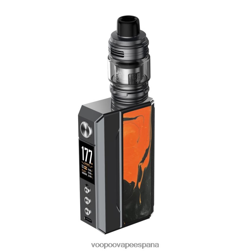 NNVFHP165 - VOOPOO drag precio gun metal+naranja tropical VOOPOO DRAG 4 equipo