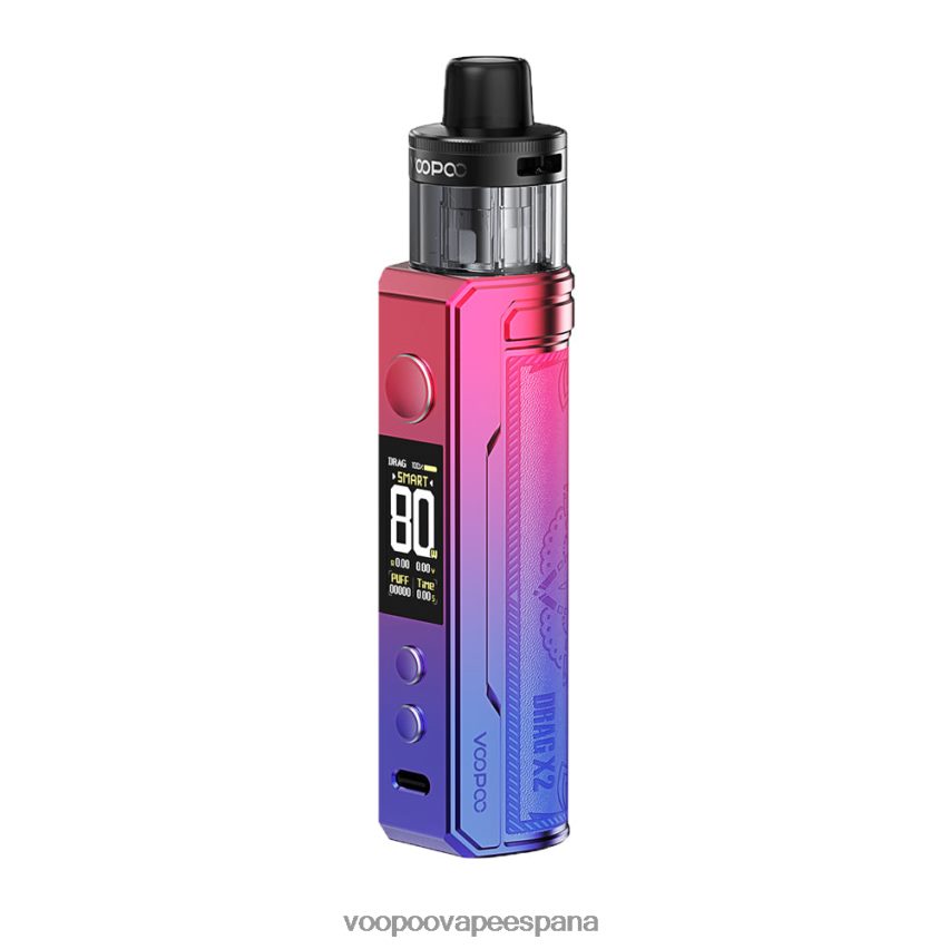 NNVFHP231 - VOOPOO vape Madrid rojo moderno VOOPOO DRAG X2 mod de vaina