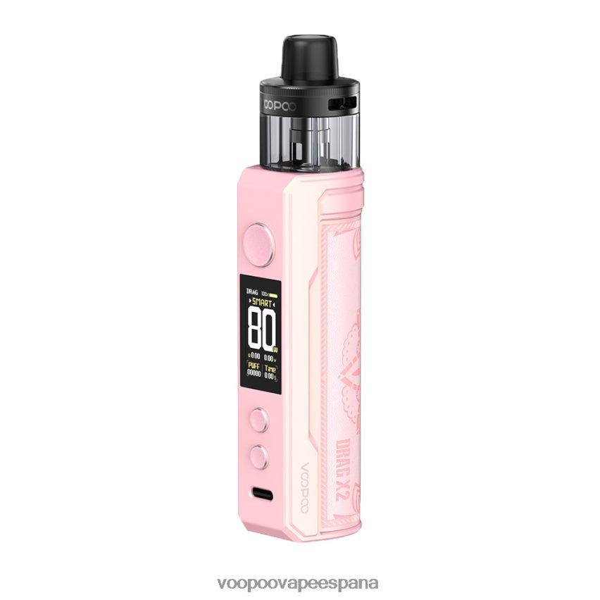 NNVFHP232 - VOOPOO vape pod resplandor rosa VOOPOO DRAG X2 mod de vaina