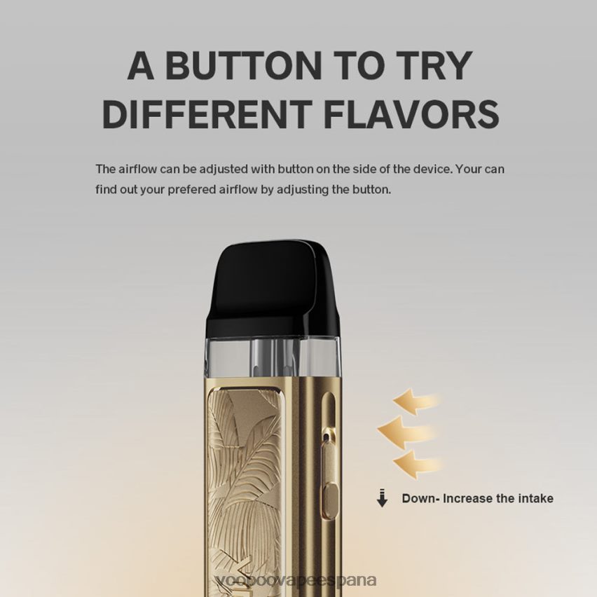 NNVFHP343 - VOOPOO España hoja de oro VOOPOO VINCI POD edición real