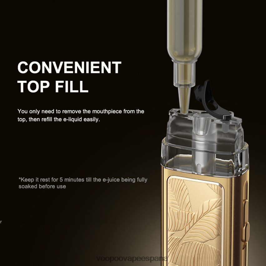 NNVFHP343 - VOOPOO España hoja de oro VOOPOO VINCI POD edición real