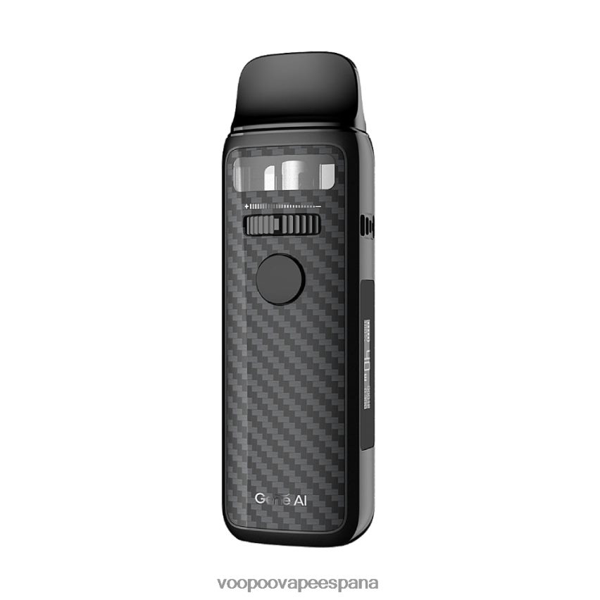 NNVFHP362 - VOOPOO vape pod fibra de carbono negro VOOPOO VINCI 3 kit de modificación de cápsulas